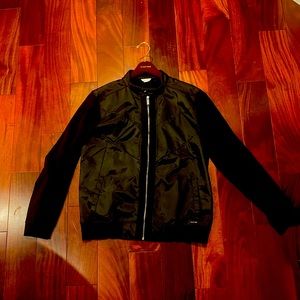 Black Calvin Klein Jacket size Large Motocross